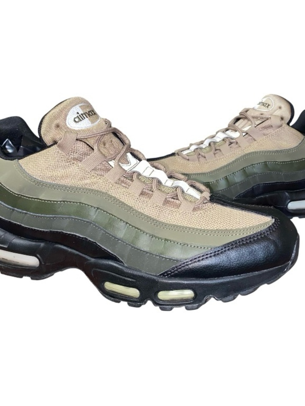Mens Size 12 - RARE NIKE Air Max 95 Essential Sequoia (749766-024) #O1A